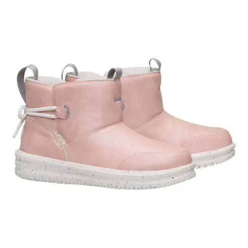 HEYDUDES Camden Bow Boot Youth Cozy – Sparkle Pink online