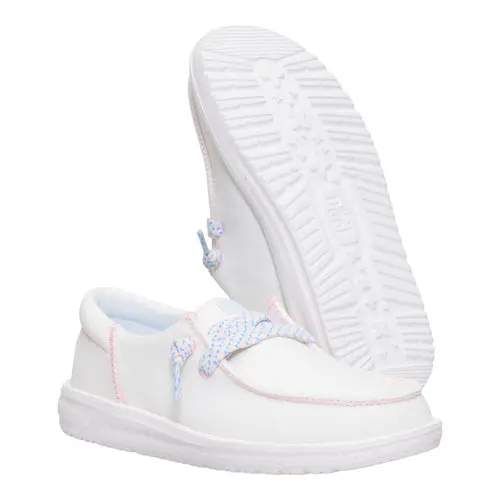 HEYDUDES Wendy Funk Youth Friendship Lace – Cream online