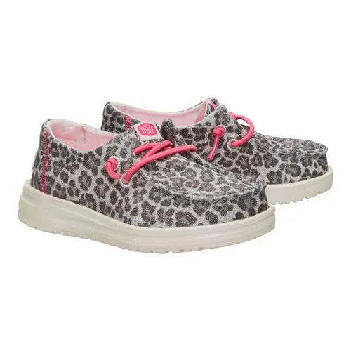 HEYDUDES Wendy Toddler Luxe Leo – Natural/Black online