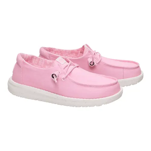 HEYDUDES Wendy Youth Stretch Canvas – Cameo Pink online