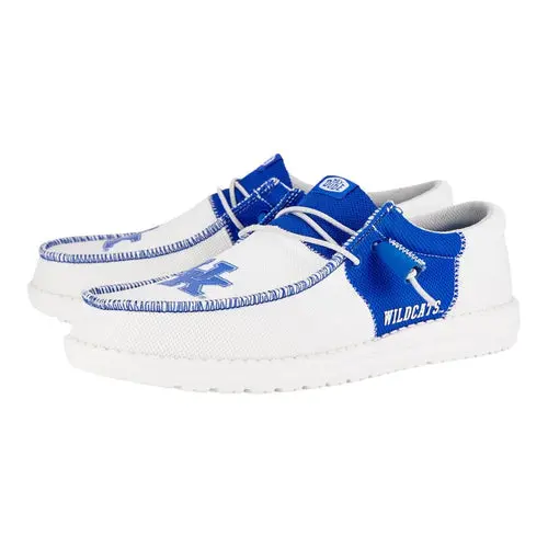HEYDUDES Men's Wally Tri Kentucky – Kentucky White / Blue online