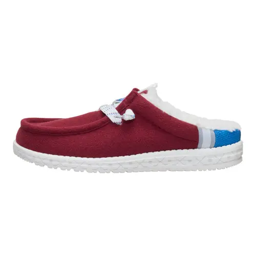 HEYDUDES NHLu00ae Colorado Avalancheu00ae Wally Slip – Burgundy / Blue online