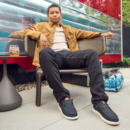 HEYDUDES Paul Canvas – Black online