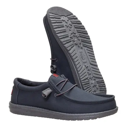 HEYDUDES Wally Canvas – Dark Grey online