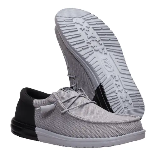 HEYDUDES Wally Funk Mesh Split – Flannel Grey / Black online