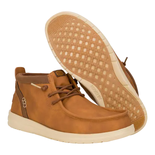 HEYDUDES Wally Mid Gripr Classic – Cognac / Tan online