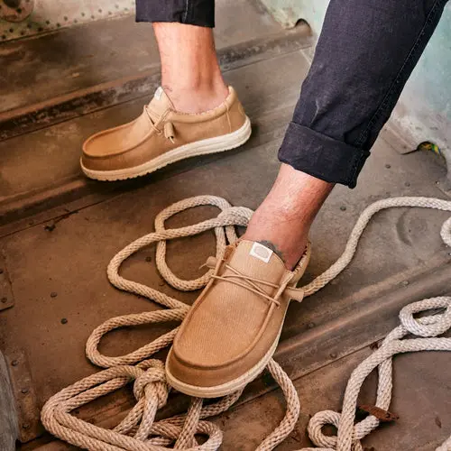 HEYDUDES Wally Stretch Canvas – Tan online