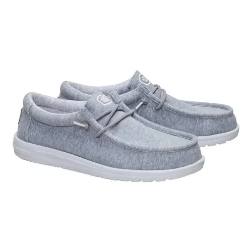 HEYDUDES Wally Stretch Jersey Wide – Grey online