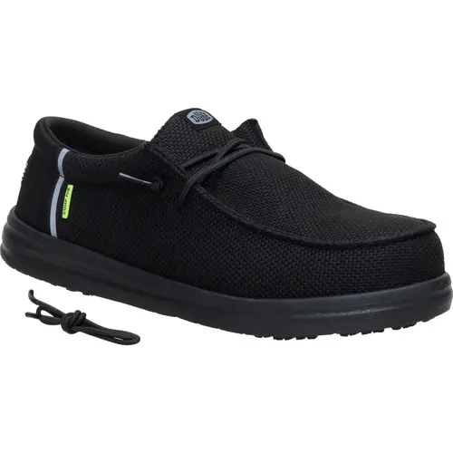HEYDUDES Wally Work Comp Toe – Black / Black online