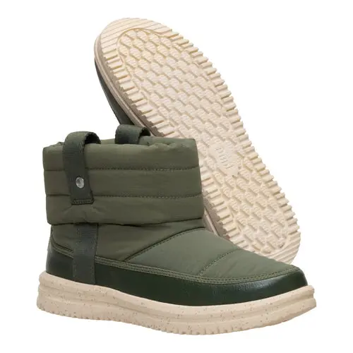 HEYDUDES Camden Cuff Nylon Quilt – Dark Olive online