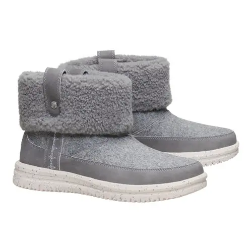HEYDUDES Camden Cuff Wool Cozy – Grey online