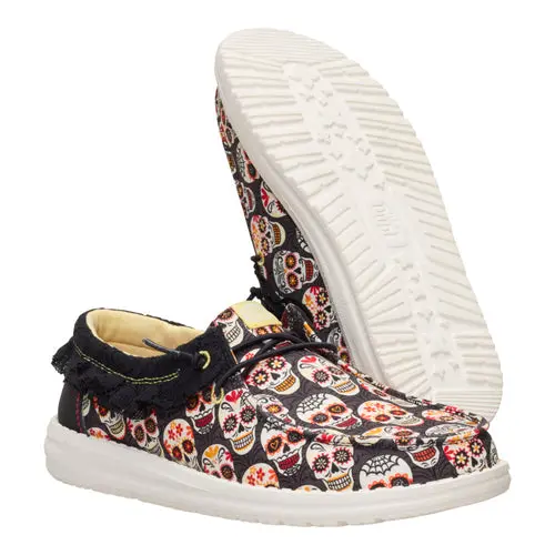 HEYDUDES Wendy Day Of The Dead – Black/Multi online