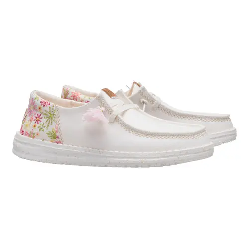 HEYDUDES Wendy Funk Embroidered Floral – Ivory/Multi online