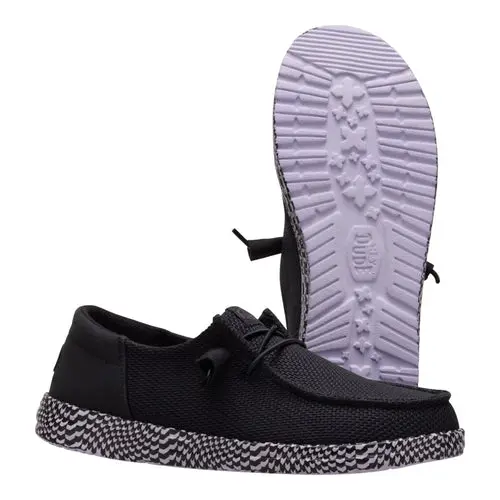 HEYDUDES Wendy Funk Warped Geo – Black/Lilac online