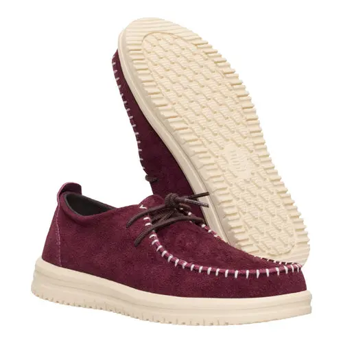 HEYDUDES Wendy NXT Moc – Fig Purple/Wood Ash online