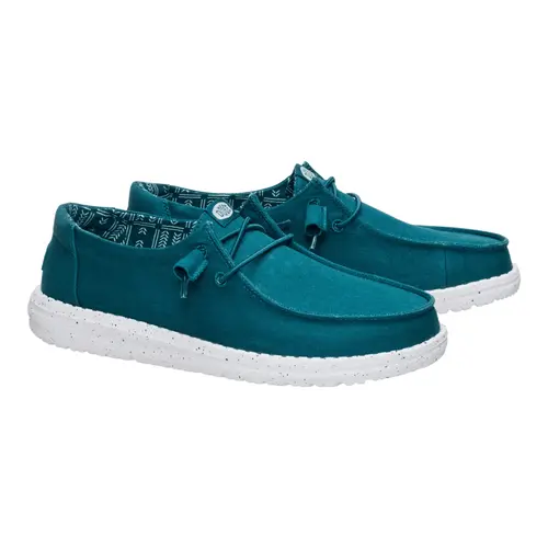 HEYDUDES Wendy Stretch Canvas – Deep Teal online