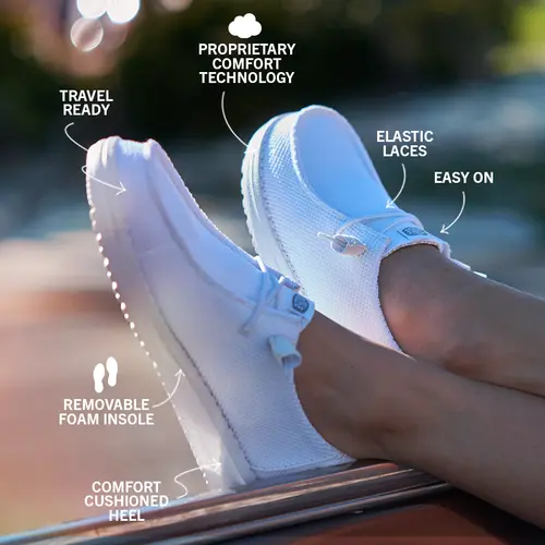 HEYDUDES Wendy Stretch Sox – Blue Breeze online